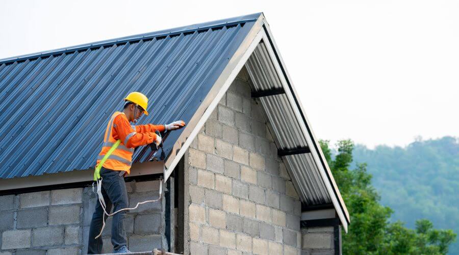 Professional metal roof installation in Garfield, NM